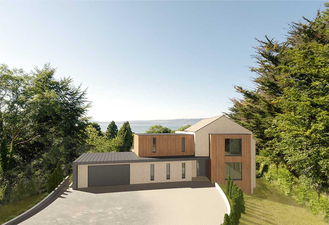 private-house-dron-cgi-bangor-road-hollywood-francos-and-costa-architectural-visualisation-agency