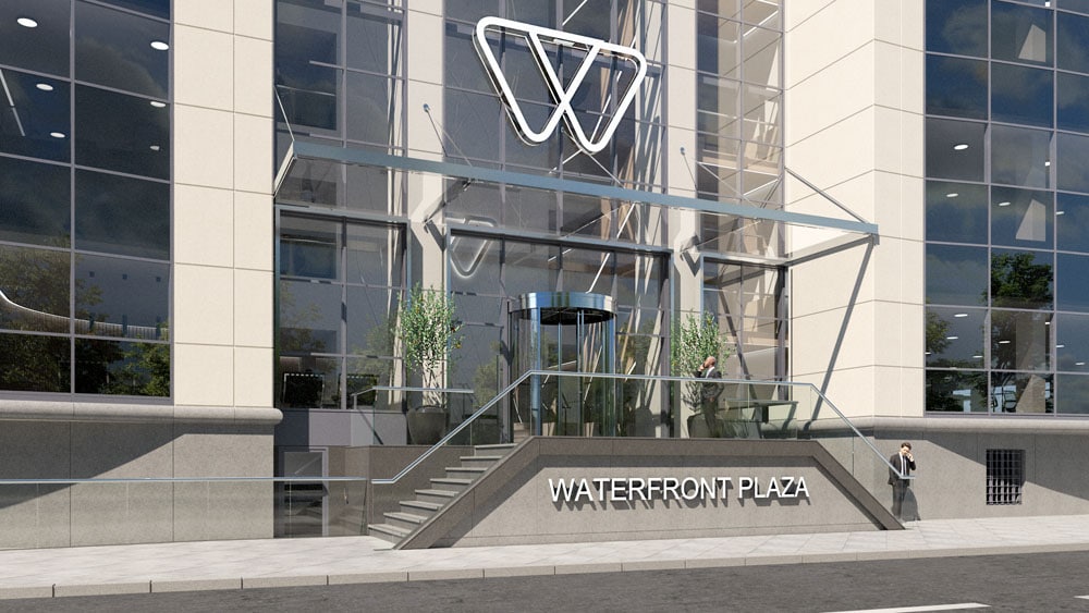 waterfront-plaza-entrance-exterior-cgi-francos-and-costa-architectural-visualisation-agency